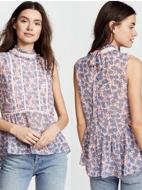 🆕 NWT Rebecca Minkoff Jamie Floral Top